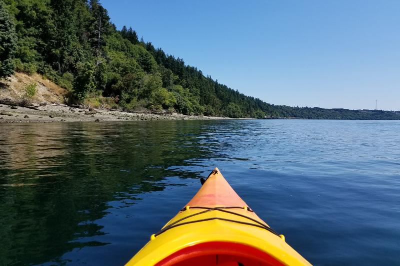 Point Defiance kayak