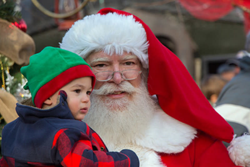 polar bear express santa