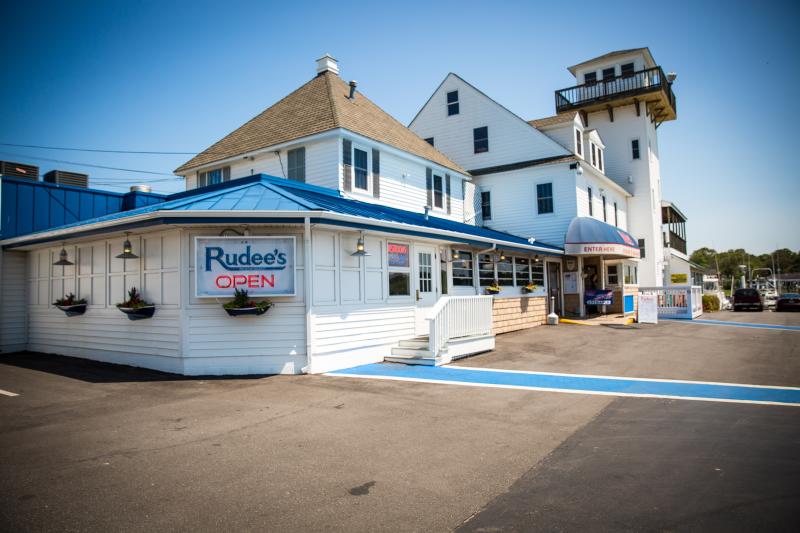 Rudee's Restaurant in the Rudee Inlet in Virginia Beach