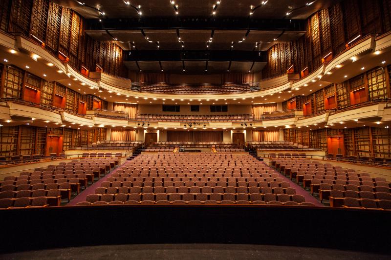 View From The Stage Of The Sandler Center for the Performing Arts at Virginia Beach Town Center