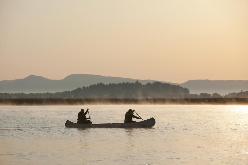 Canoeing at Fern Ridge by Eugene, Cascades & Coast Canoeing at Fern Ridge by Eugene, Cascades & Coast