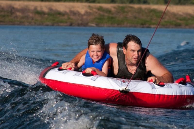 Tubing on the Lake by Katie Zolezzi