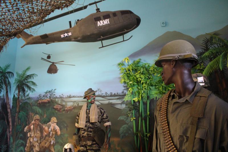 Oregon Coast Military Museum Vietnam Diorama by Angie Riley