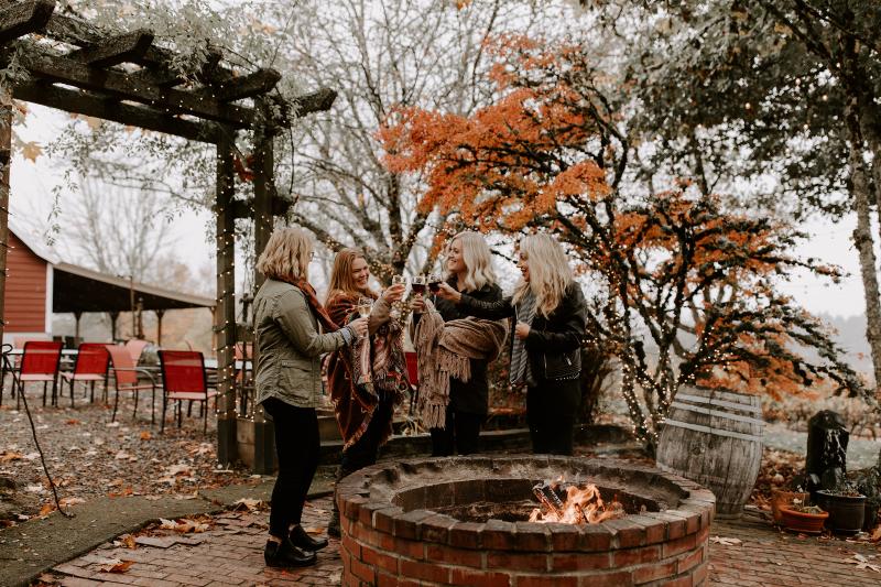 Autumn in Wine Country by Brittany Rossman Autumn in Wine Country by Brittany Rossman