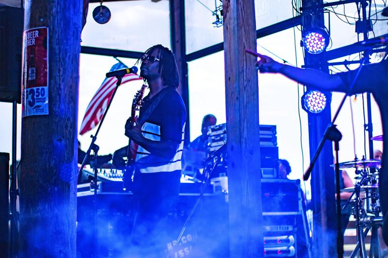 Local favorite TruSol playing at the MarshWalk