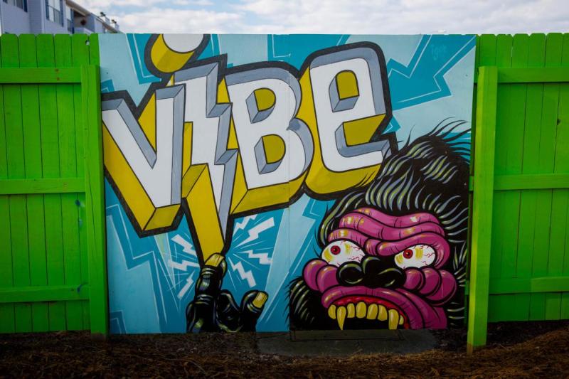 Where To Find The Most Colorful Walls In Virginia Beach
