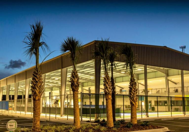 Pictona Pickleball Tournament Complex Covered Courts Lights