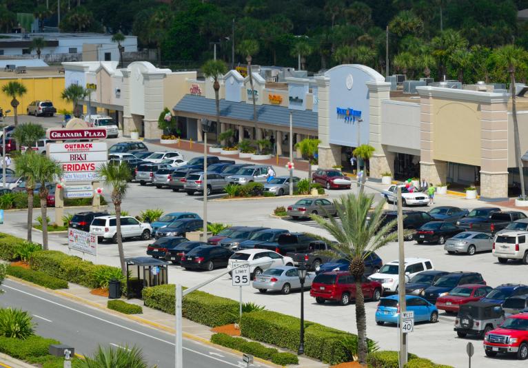 Granada Plaza Shopping Center Aerial