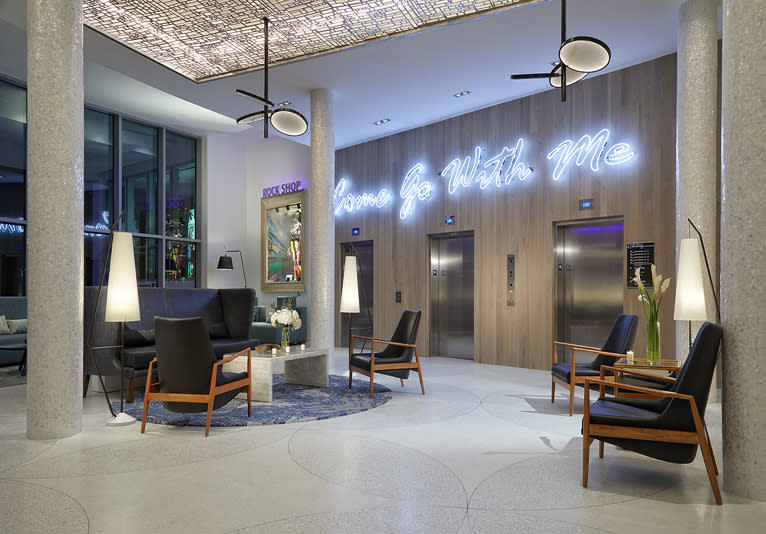 Hard Rock lobby