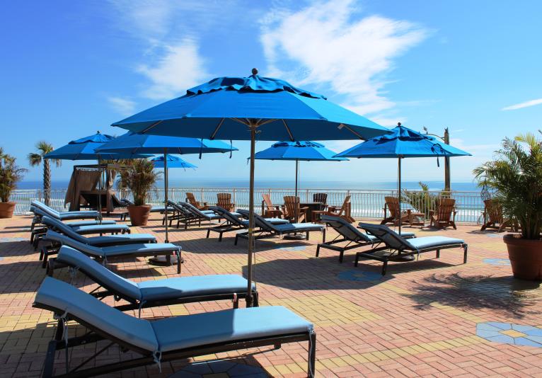 Seabreeze Terrace with views of the Atlantic Ocean