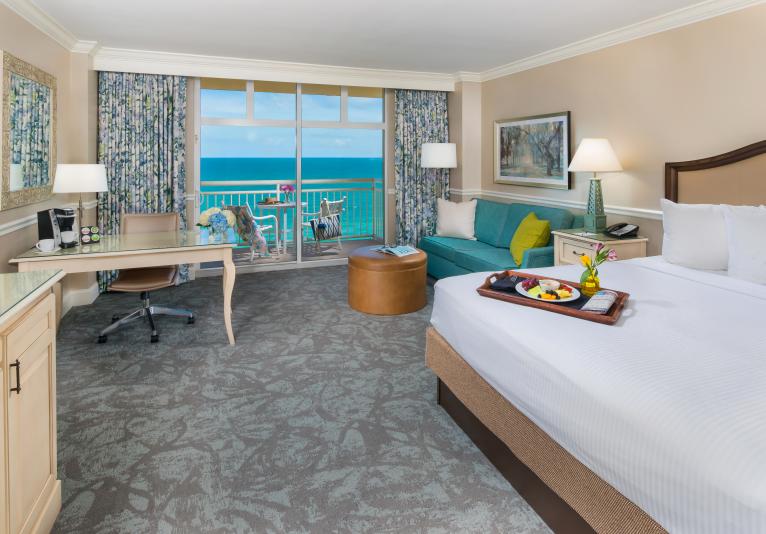 Oceanfront King Balcony Guest Room