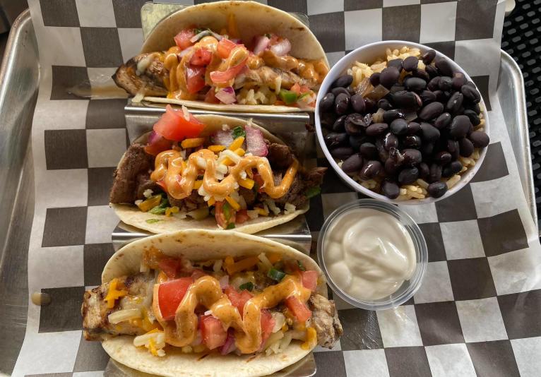 Iron axe tacos