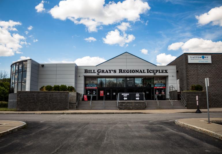 Exterior of Bill Gray's Regional Iceplex