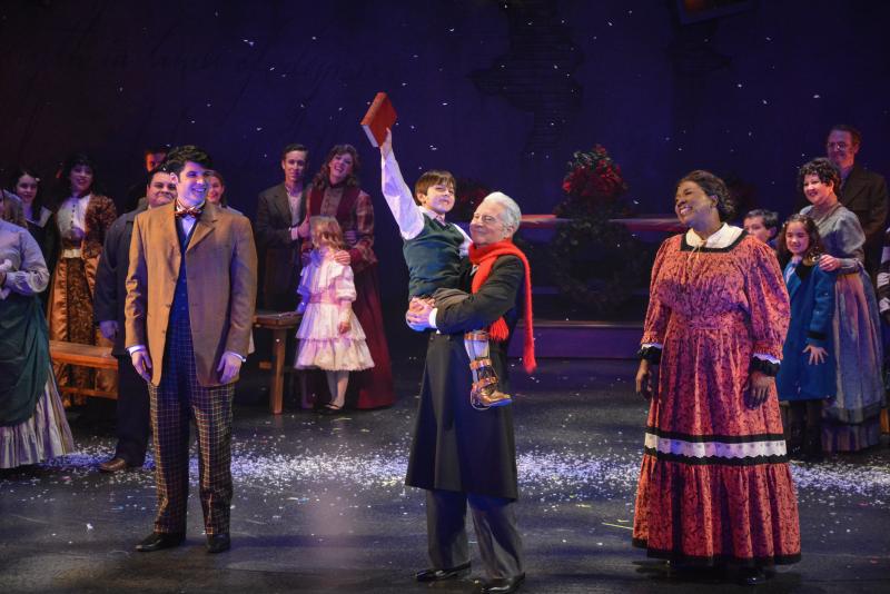 Production photo for A Christmas Carol at ZACH Theatre
