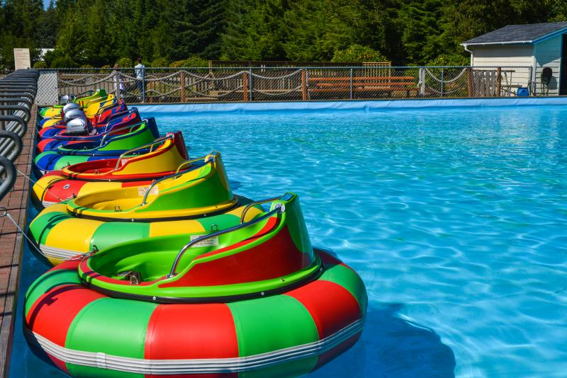 Sandland Adventures bumper boats by Melanie Griffin Sandland Adventures bumper boats by Melanie Griffin
