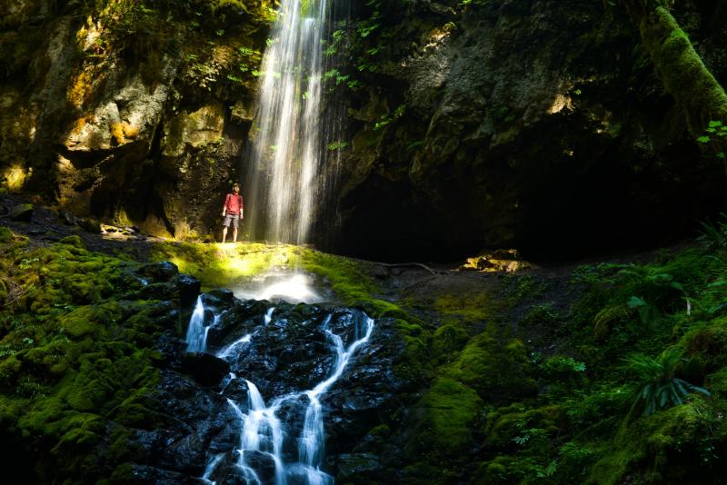 Upper Trestle Creek Falls, Cottage Grove by Melanie Griffin Upper Trestle Creek Falls, Cottage Grove by Melanie Griffin