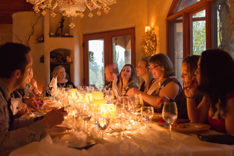 Winemaker's Villa Dinner Pfeiffer Winery