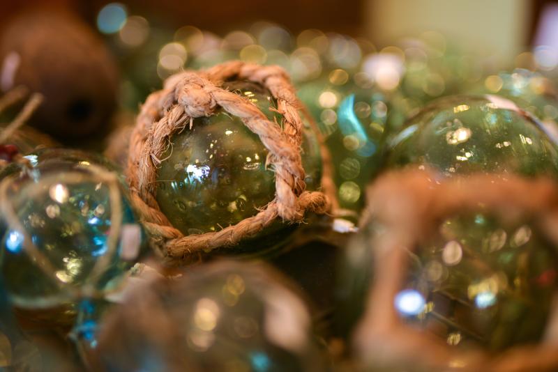 Glass Floats at Thrifty Threads by Melanie Griffin Glass Floats at Thrifty Threads by Melanie Griffin