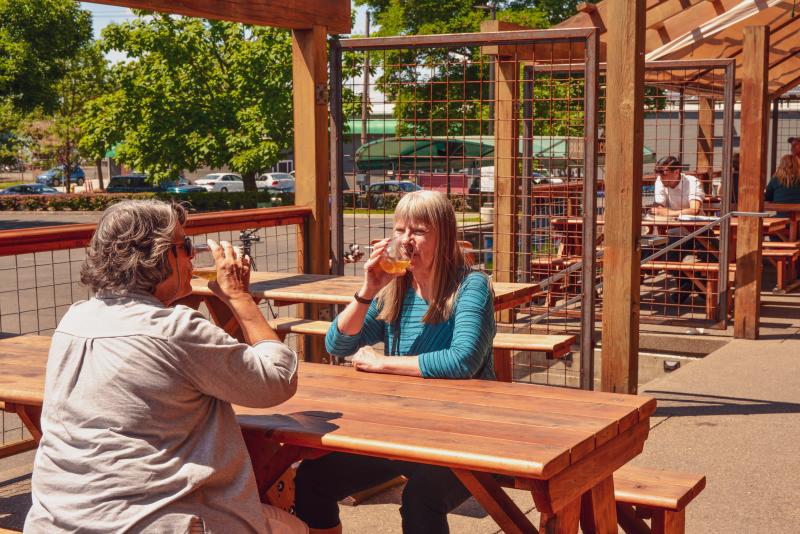 Wildcraft Cider Works patio by Melanie Griffin Wildcraft Cider Works patio by Melanie Griffin