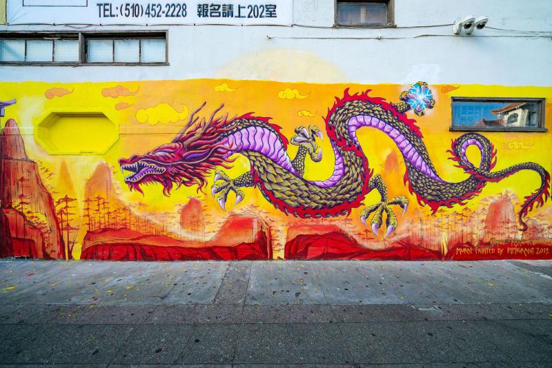 Dragon School Mural Photo