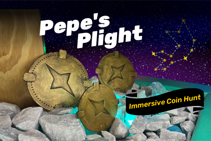 Pepe’s Plight: Immersive Coin Hunt