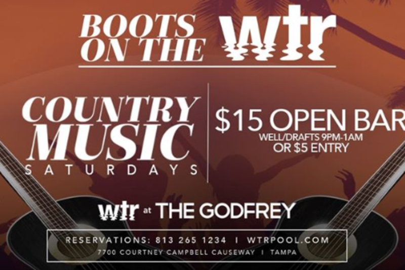 Boots on the wtr Country Music Saturdays