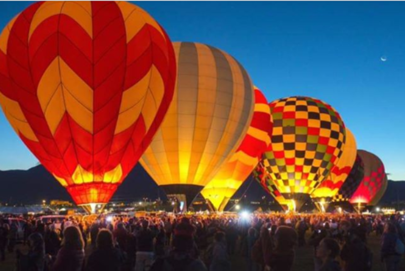 Up Up and Away Florida a Hot Air Balloon Festival