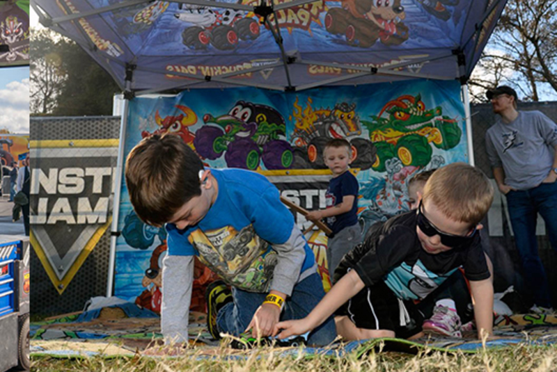 Monster Jam Pit Party