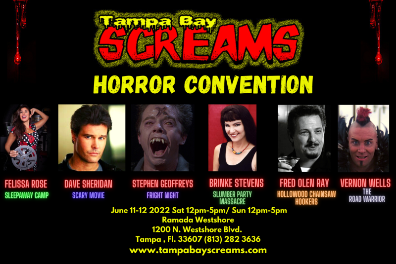 Tampa Bay Screams Horror Convention 2022