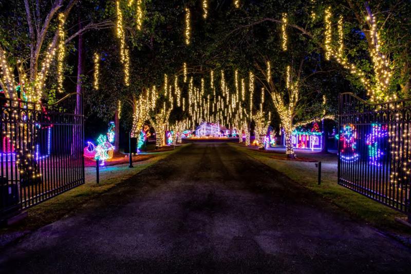 Tampa Bay's Festival of Lights and Santa's Village