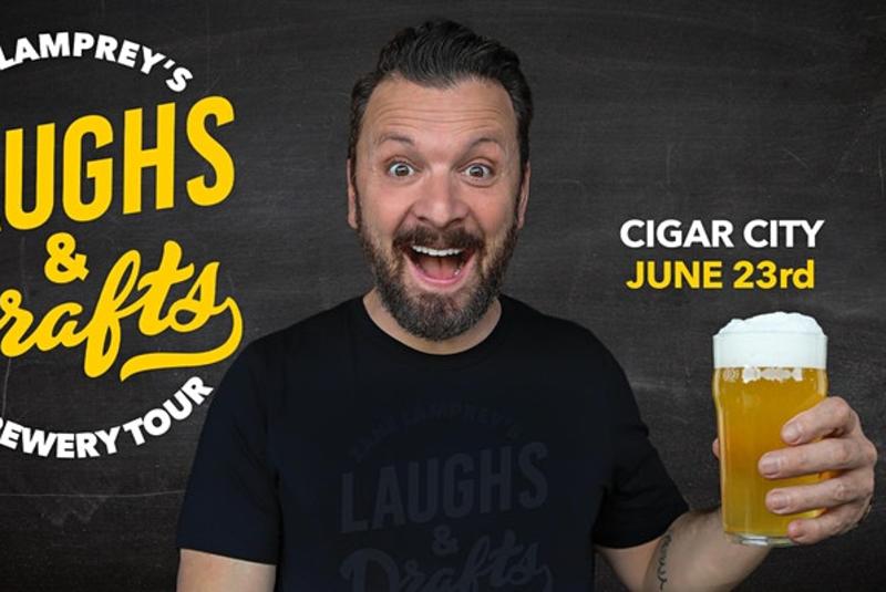 Zane Lamprey's Laughs & Drafts at Cigar City Brewing