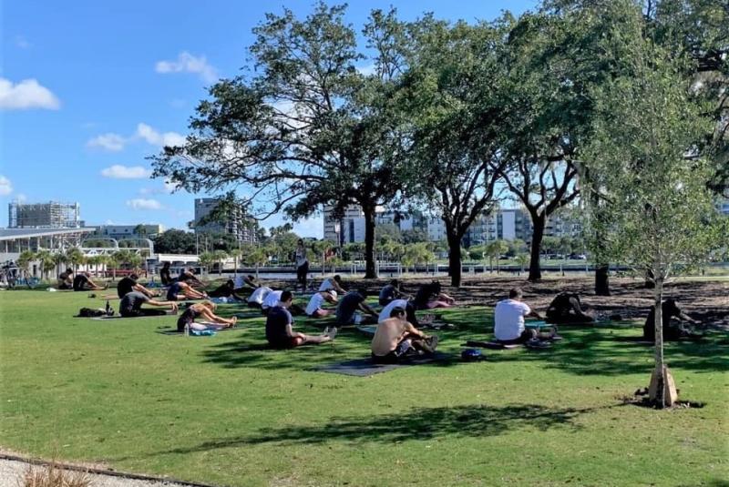Yoga in the Park