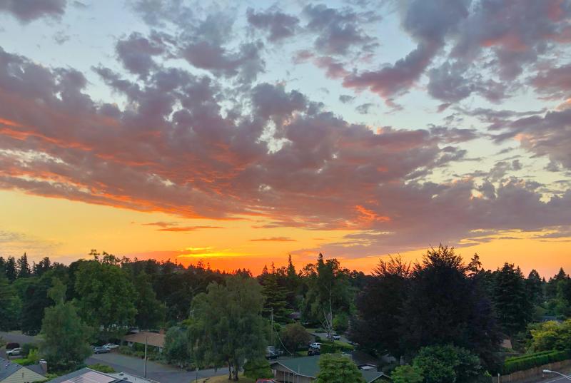 Sunset from Hyatt Place Skydeck Lounge by Melanie Griffin Sunset from Hyatt Place Skydeck Lounge by Melanie Griffin