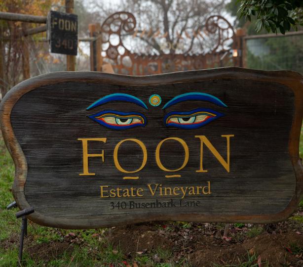 Foon Estate Vineyard Entrance