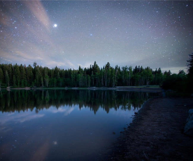 Payson Lakes at Night