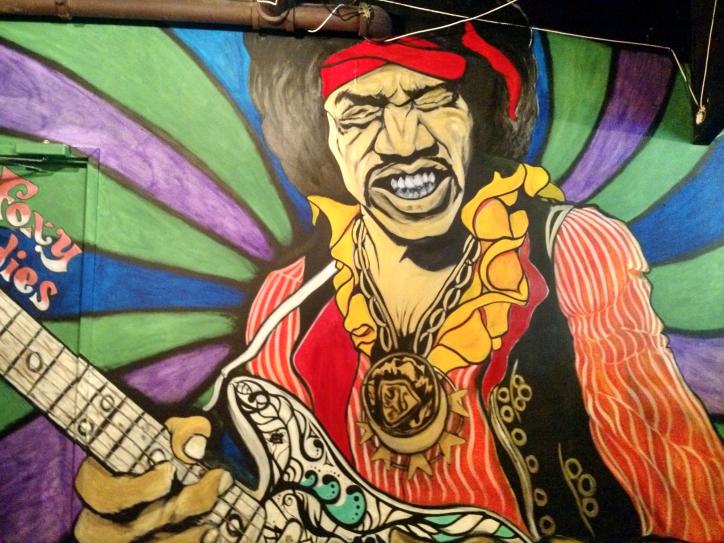 Luna Live Jimi Hendrix mural