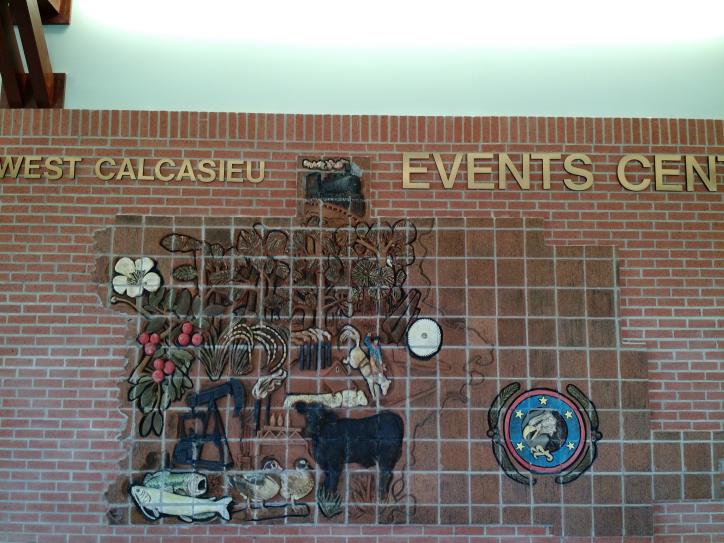 West Cal Event Center mural