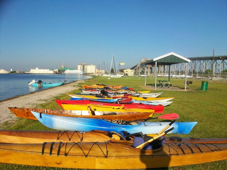 Kayaks | I-10 Beach in Lake Charles, Louisiana