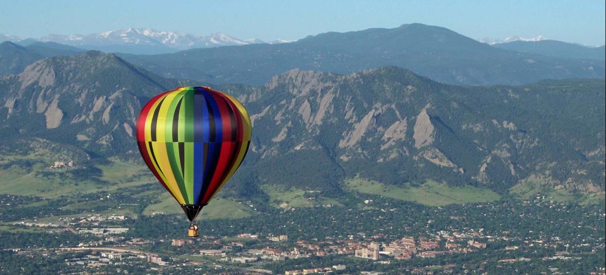 Hot Air Balloon Boulder