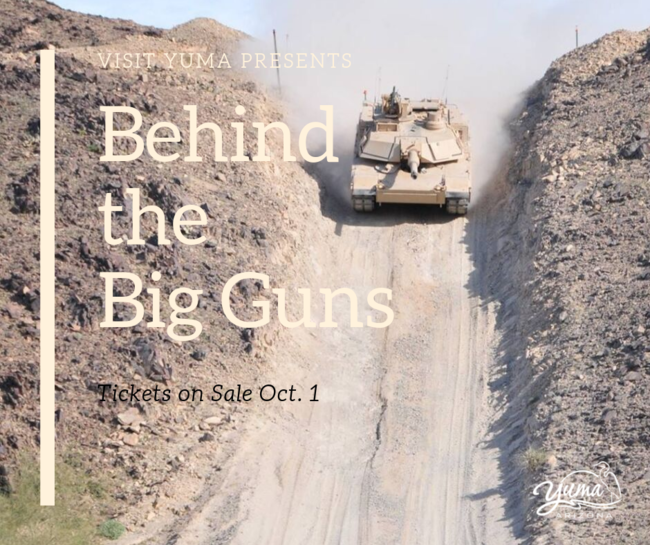 behind the big guns