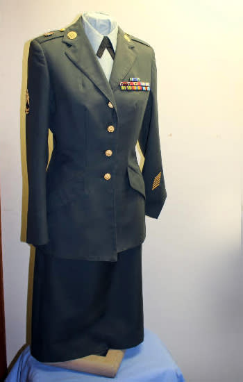 Women in the Military Uniform