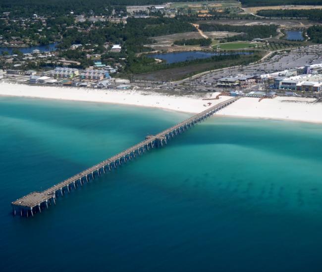Panama City Beach Piers Rus Fields Pier More Located On The Beautiful Gulf Of Mexico In Panama City Beach M B Miller County Pier Sits 1500 Feet Out Into
