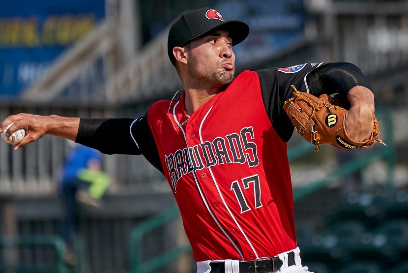 Crawdads Pitcher