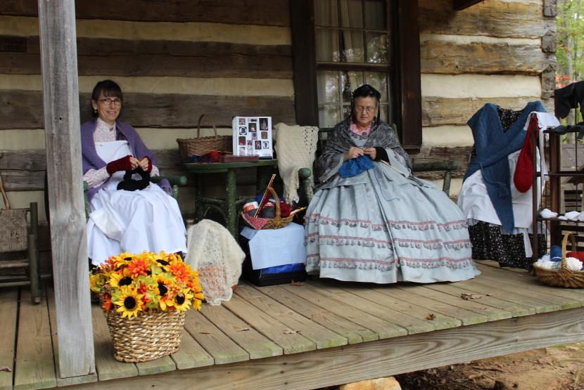 Ladies on Porch
