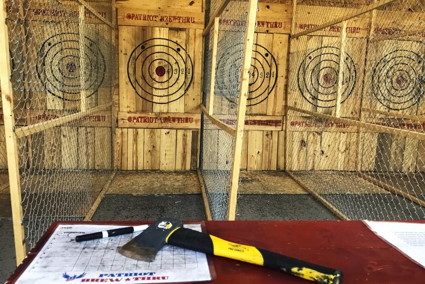 Axe throwing