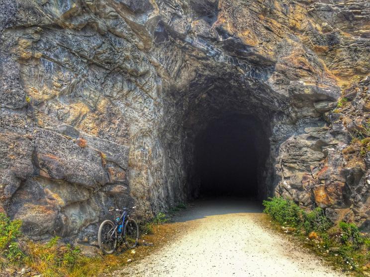 Tunnel at Myra Canyon Trestles