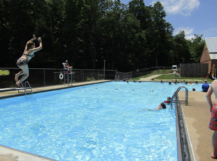 DeSoto State Park pool