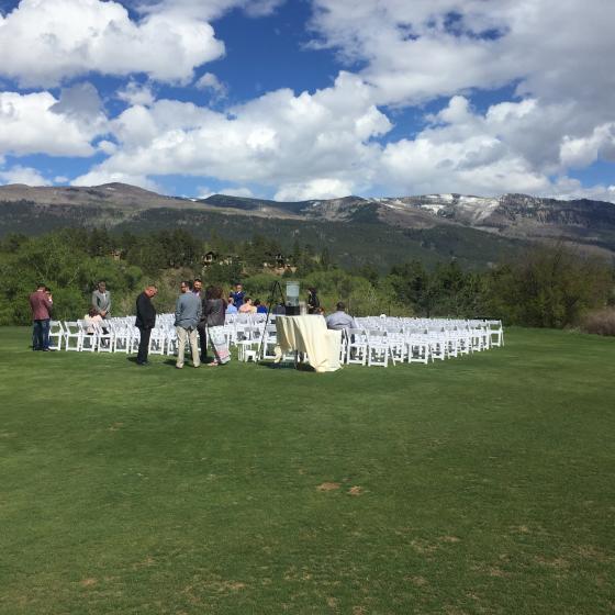 Glacier Helipad Ceremony