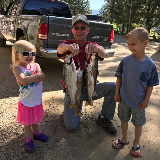 Fishing on Vallecito Lake