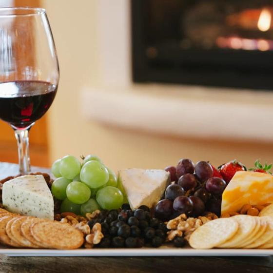 Wine & Cheese Platter
